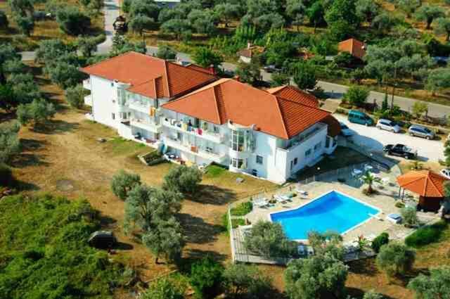 Achillion Hotel Skala Potamia  Bagian luar foto