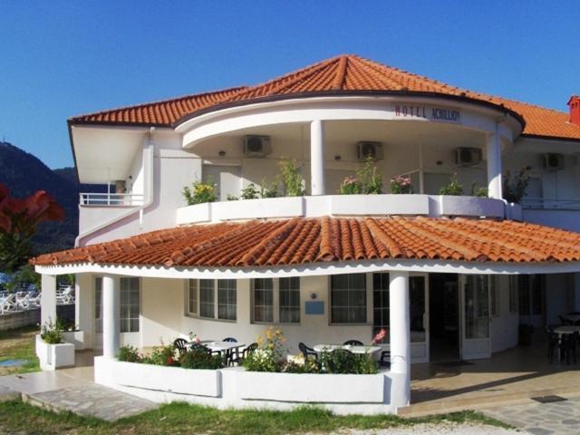 Achillion Hotel Skala Potamia  Bagian luar foto