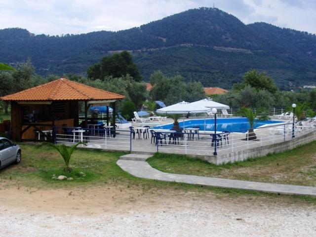 Achillion Hotel Skala Potamia  Bagian luar foto