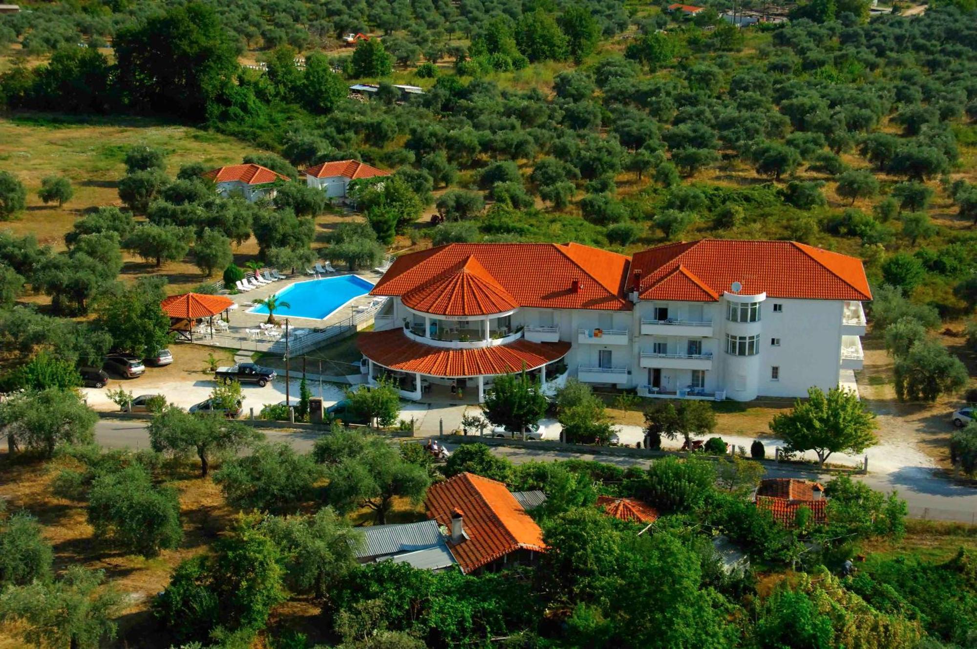 Achillion Hotel Skala Potamia  Bagian luar foto