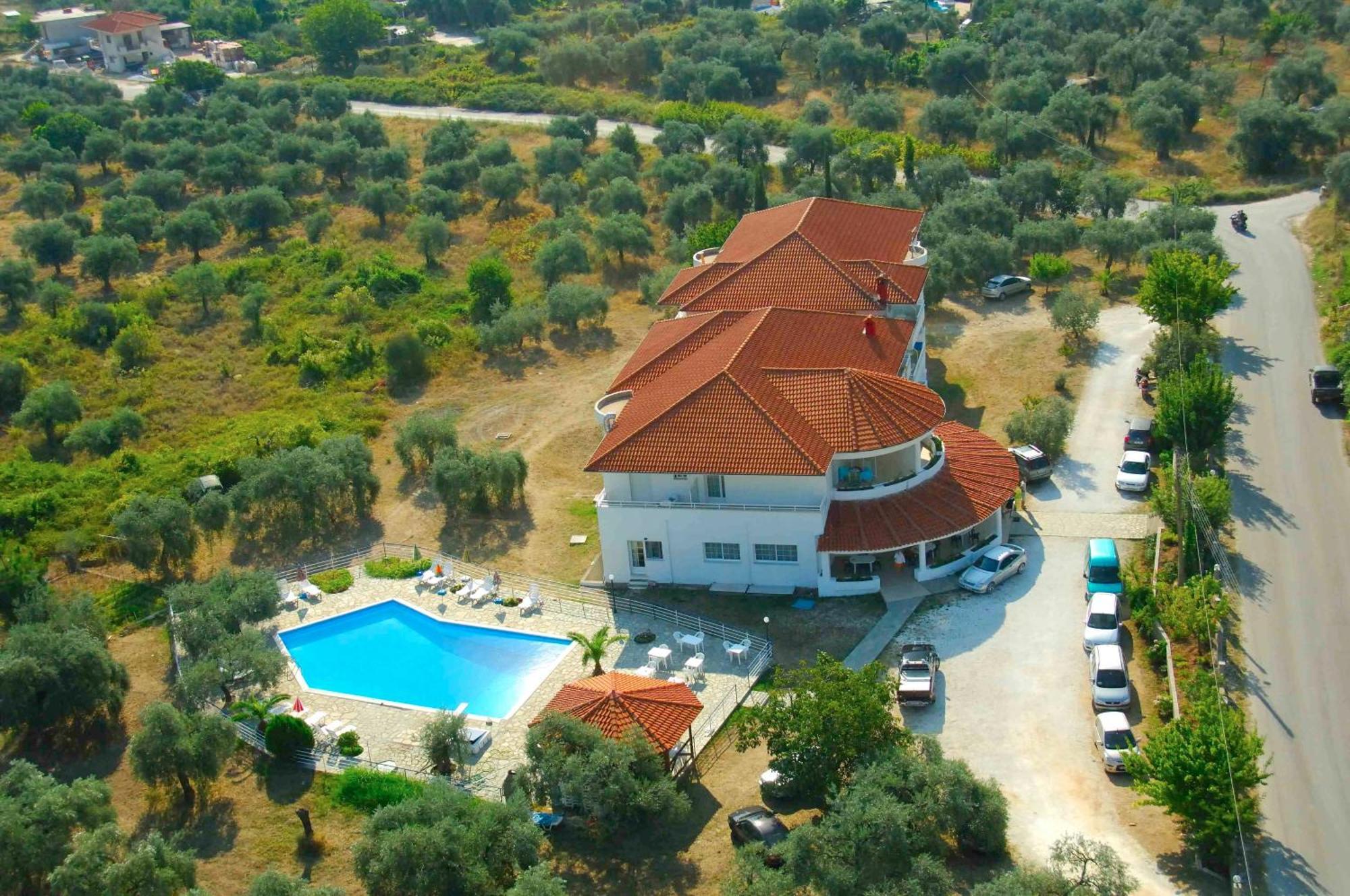 Achillion Hotel Skala Potamia  Bagian luar foto