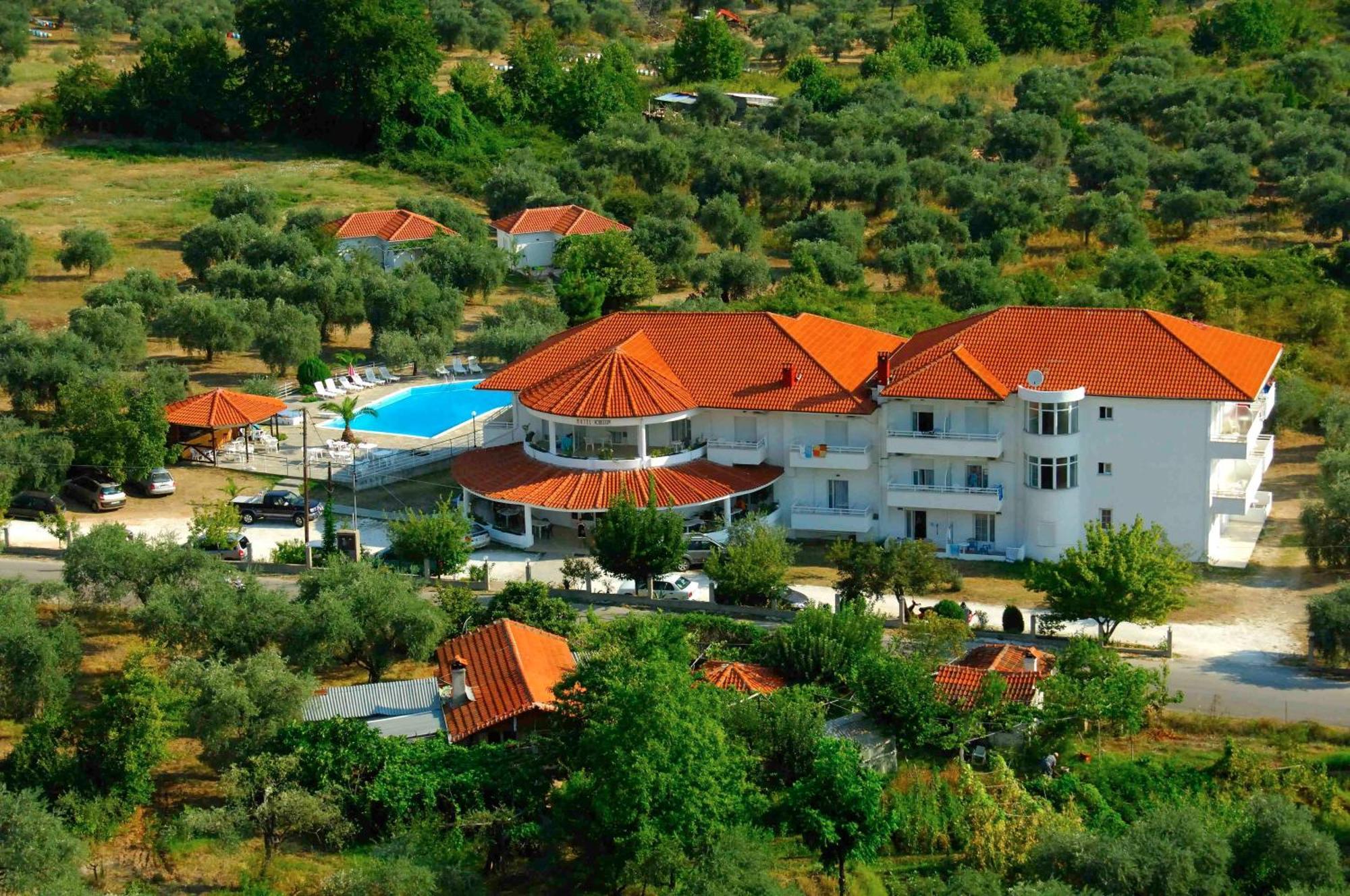 Achillion Hotel Skala Potamia  Bagian luar foto