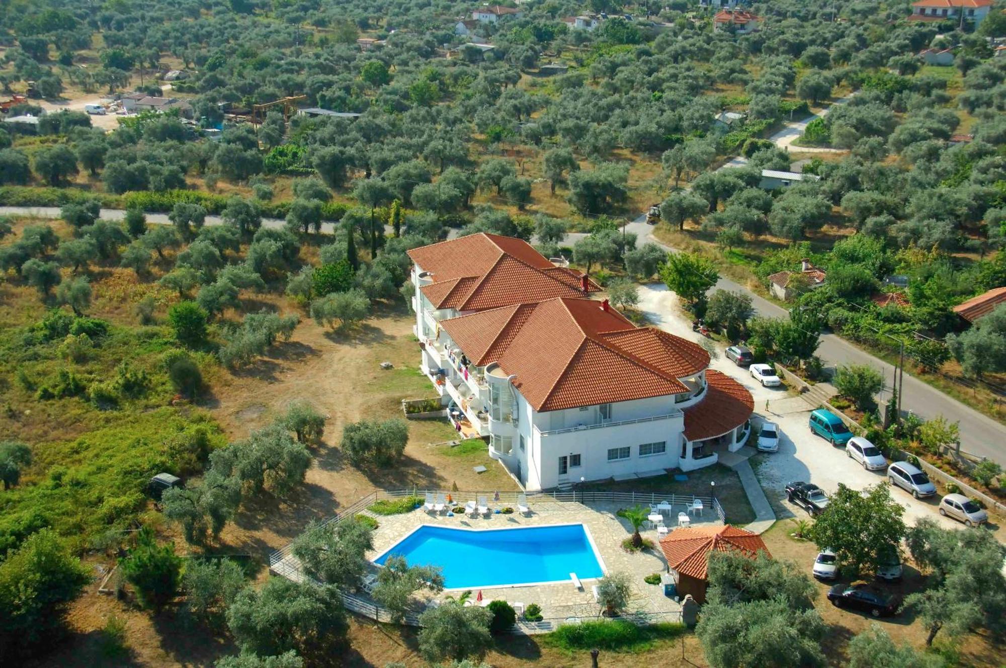 Achillion Hotel Skala Potamia  Bagian luar foto